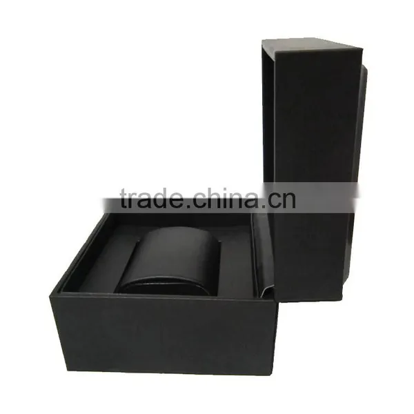 Luxury Black Wooden Watch Box & Watch Case For Men. photo-5