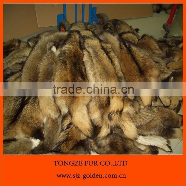 Natural Color Raccoon Fur for Hood