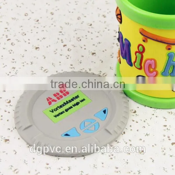 2015 Latest Design Eco-friendly Promotional Custom Embossed Coaster photo-4