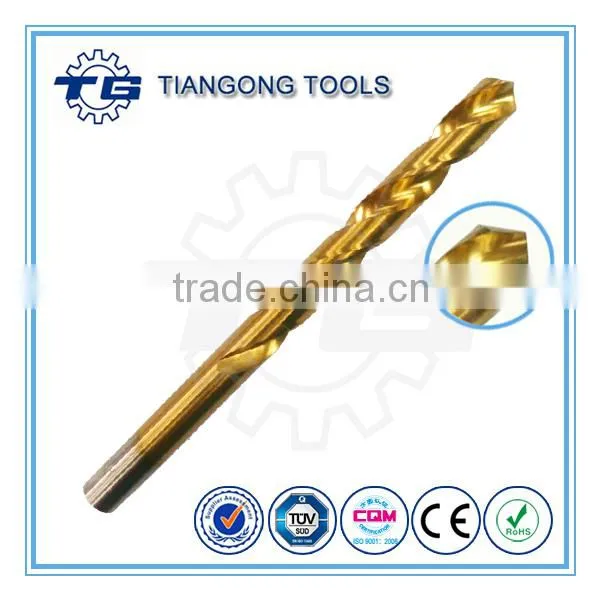 HSS Polished Drill Bit Jobber Bit Titanium Coated Drill Bit