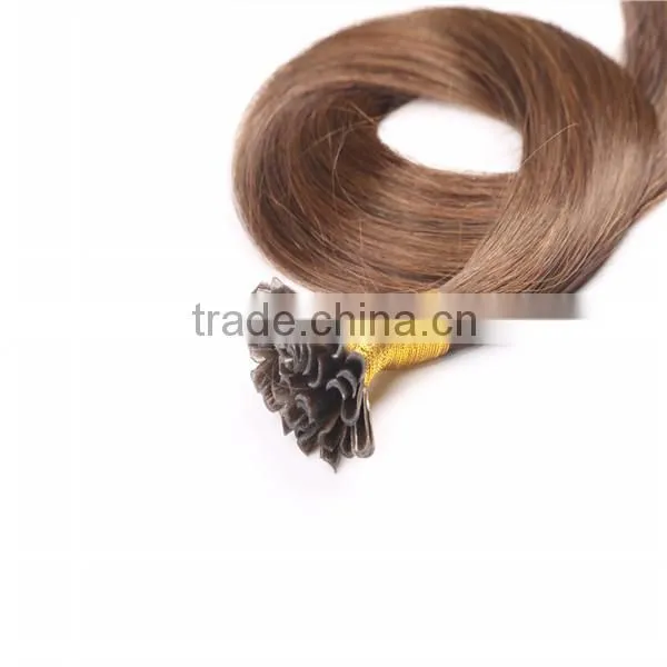 Wholesale Full Cuticle Hight Quality Keratin I Tip Hair/U Tip Hair/Flat Tip Hair Extension photo-4