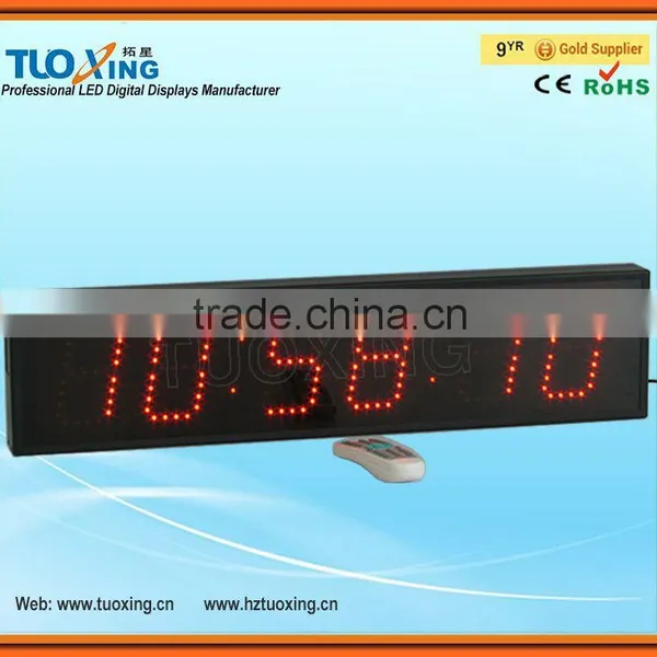 4 inch 6 digits battery powered timer