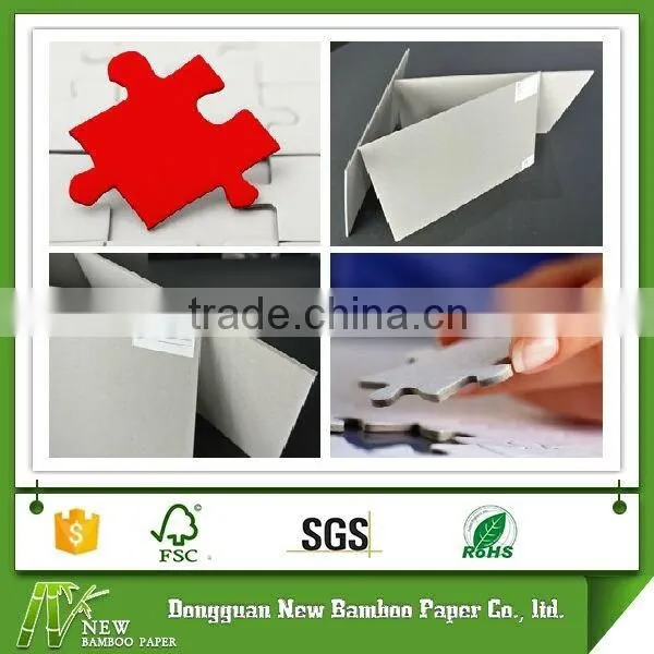 Dongguan Factory Laminated Grey Board Puzzel Sheet Paper photo-2