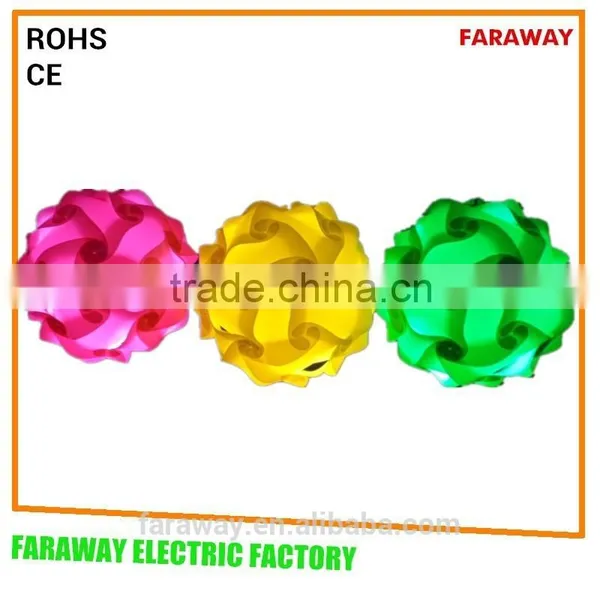 New Colorful 30cm Unique Round pp Lamp photo-3