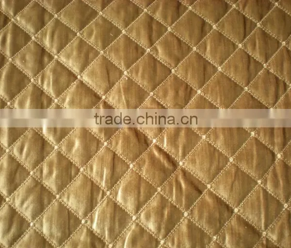 RAYON SLUB EMBROIDERED FABRIC FOR CURTAIN AND SOFA photo-2