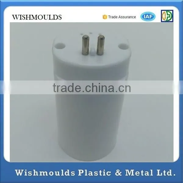 Cutom Metal Threading Insert Into Plastic Overmold Molding for LED Light Tube photo-3