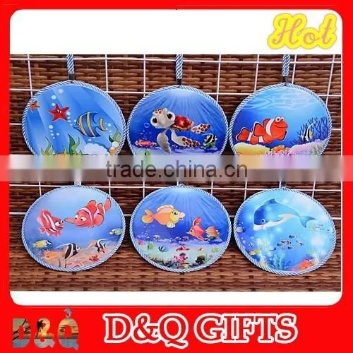 2015 New Design Beach Souvenir Ceramic Pan Coaster photo-3