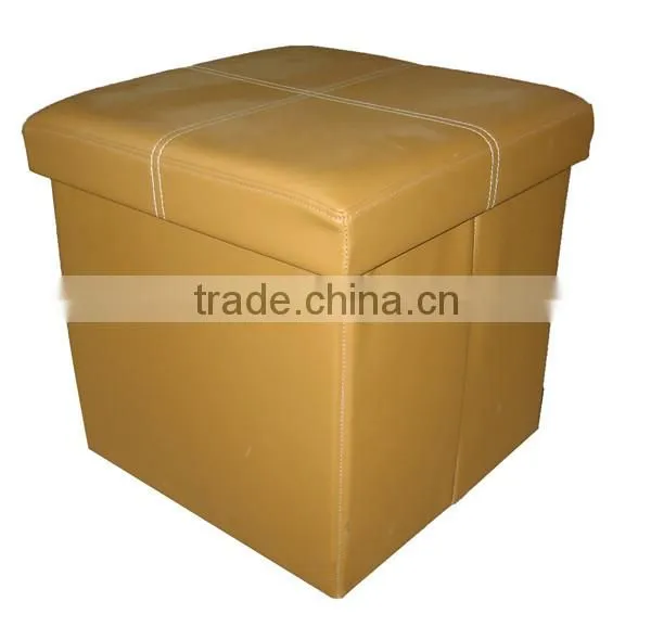 Folding Storage Ottoman