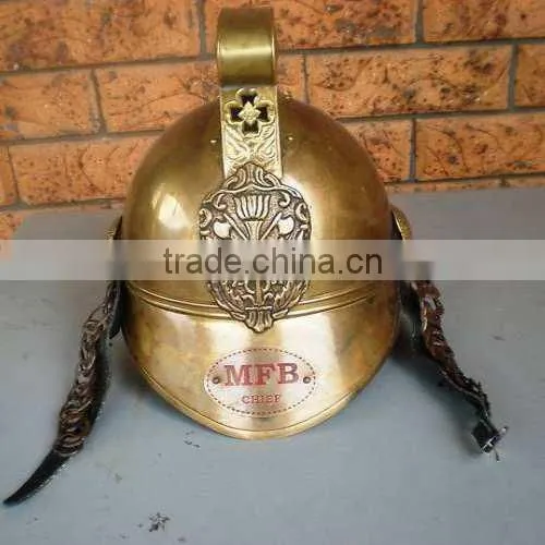 Antique Firecheif -brigade-helmet-fireman Helmet