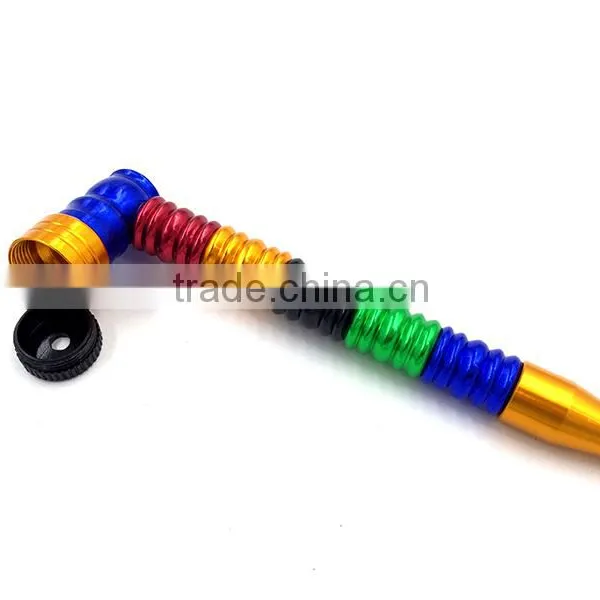 2015 YiWu GangTe Hot Selling Smoking Pipe 5 Section Pipe photo-3