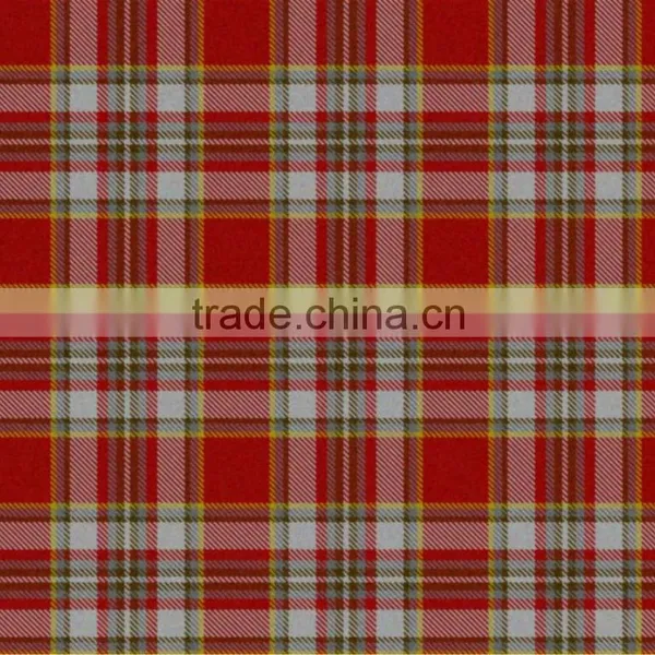 Wool Worsted Fabrci, 100% Wool Fabric, Tartan Fabric