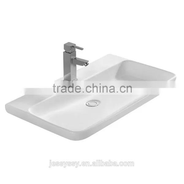 Chaozhou Sanitary Ceramic Shape Bathroom Vanity Wash Basin S30