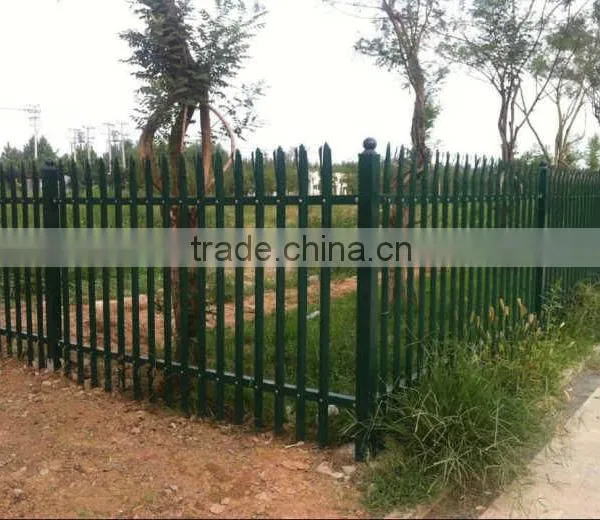 High Quality Steel Palisade Electric Security Fence photo-5
