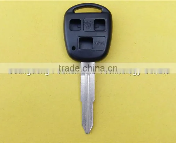 Remote Key Shell Fit for TOYOTA Yaris Avensis 3 Button Case Fob TOY41 Blade photo-2