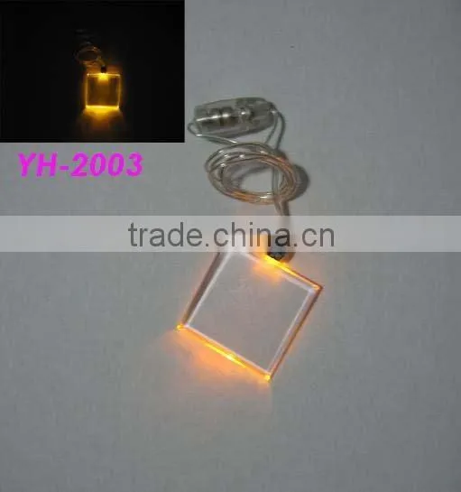 Flashing Necklace/plastic Necklace/light up Necklace