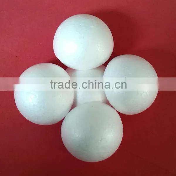 Christmas Decoration White Foam Globular Arts and Crafts Foam Balls photo-5
