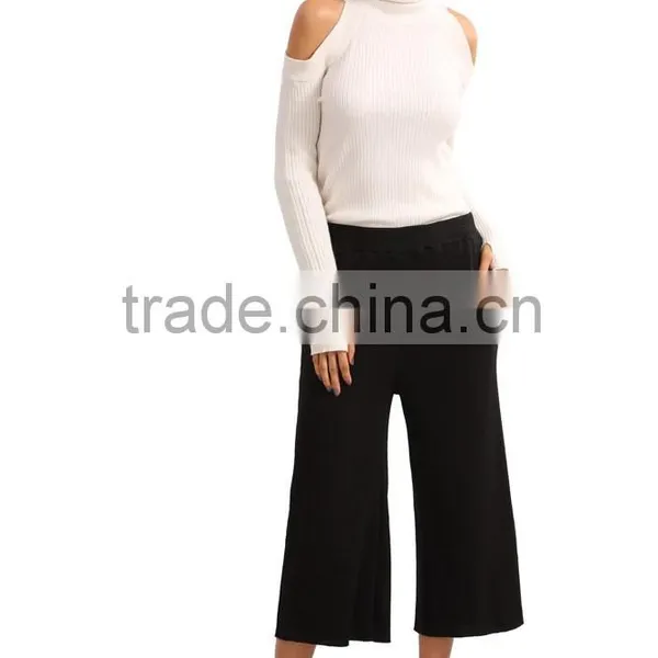 Fashion Women High Neck Plain Longsleeve Knit Sweater Top Quality Choice Supplier's Choice photo-4