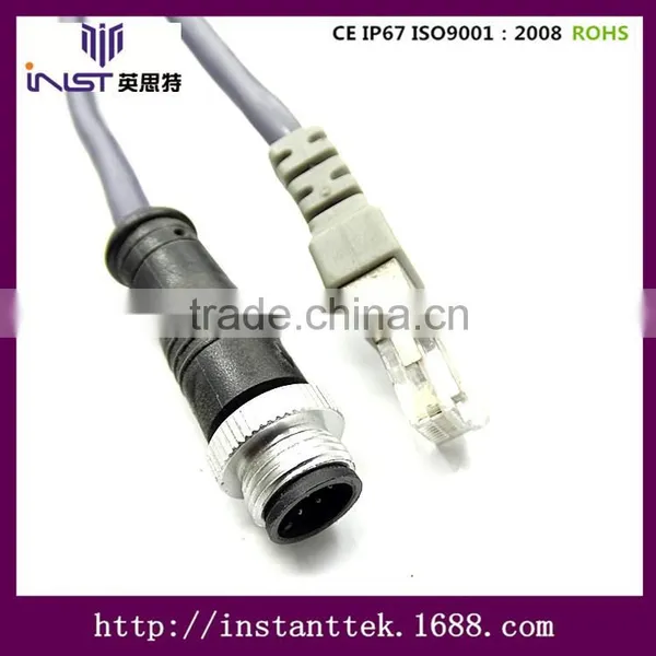 INST M12 8pin Waterproof Connector With Cable photo-4