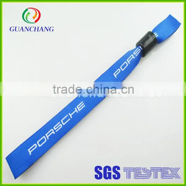 Imprinting Colored Satin Fabric Wristbands Magnetic, Hand Band Manufactured Wristbands Wholesale Price photo-2