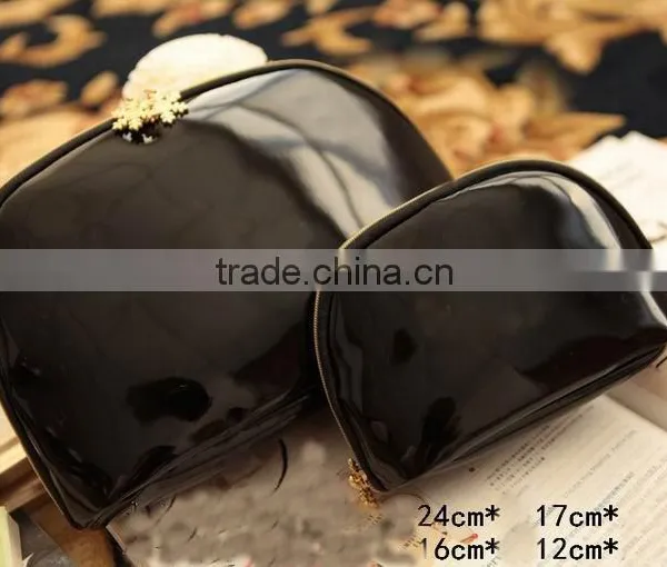 2016 Custom Makeup Travel Promotional Fashion PU Cosmetic Bags,Pvc Make up Brushes Bag photo-5