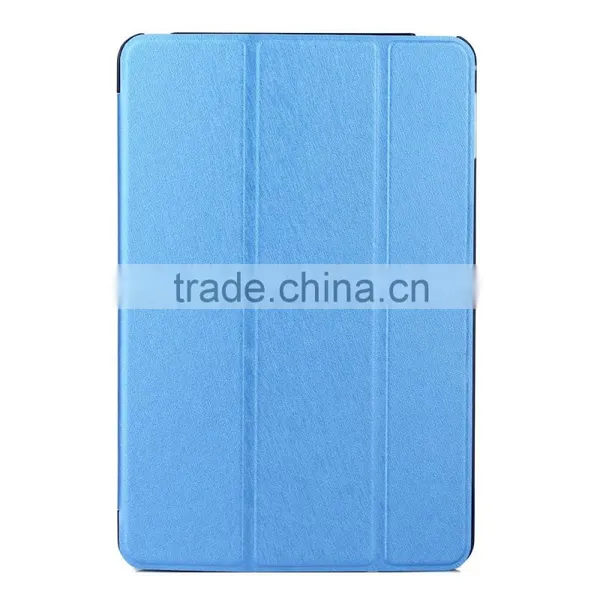 Factory Wholesale Three Folding Flip Standing Leather Case For IPad Pro photo-6