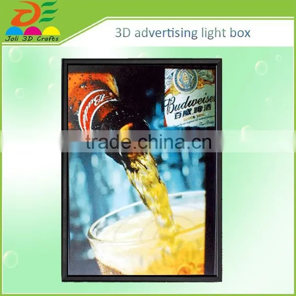 Promotional Gift Outdoor Advertising Light Box/ Large Size 3d Poster Light Box photo-4