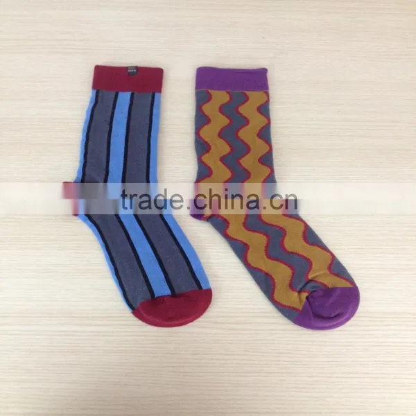 All Seasons 168N In Stock Color Matching Pur Cotton Socks photo-3