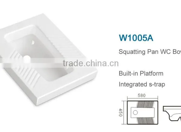 Hot Sell Square Squat Pan With Factory Price photo-2
