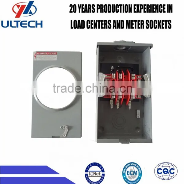 Customized GTFB 200AN 13JAW TERMINAL Square METER BASE SOCKETS photo-3
