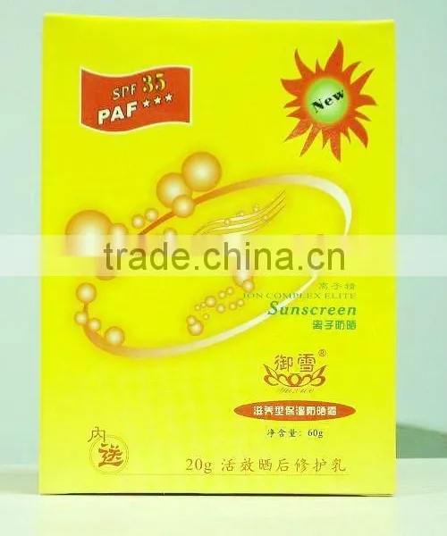 SPF35 Nourishing Sunscreen Cream Creammultiple Sun Protection Cream