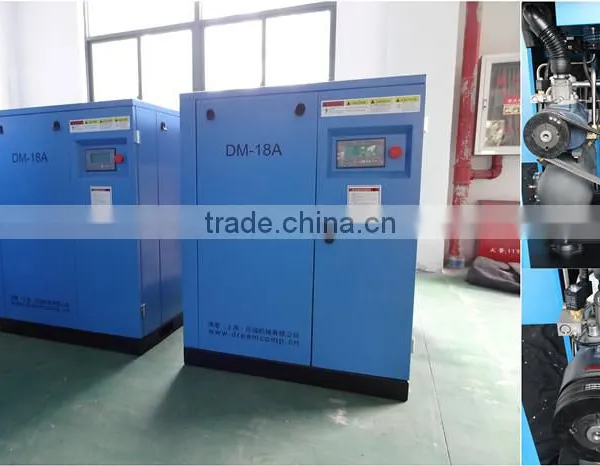 Stationary Oil Lubricated Industrial Electric Rotary Screw Air Compressor photo-4
