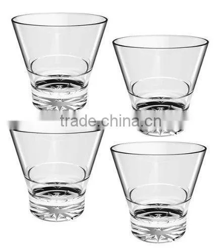 Competitive Price Custom Pack of 4 Crystal Rock Glasses photo-3