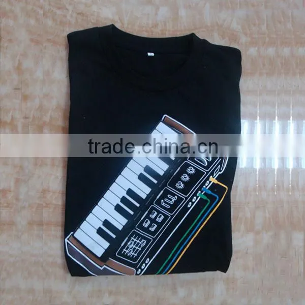 2016 Electronic Drum T-Shirt/Electric Piano Shirts/Playable Music el T-shirts photo-5