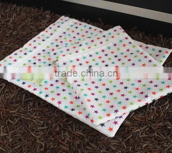 2016 Fast Selling Waterproof Zipper Closure Storage Bag