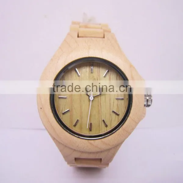 2015 High Quality Fashion Wooden Watches Brand Luxury Japan Movement Wood Big Wristwatch Lover Relogio Masculino Watch Wooden photo-2