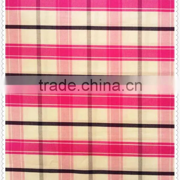 100% Cotton Yarn Dyed Check Fabric for Children's Clothes