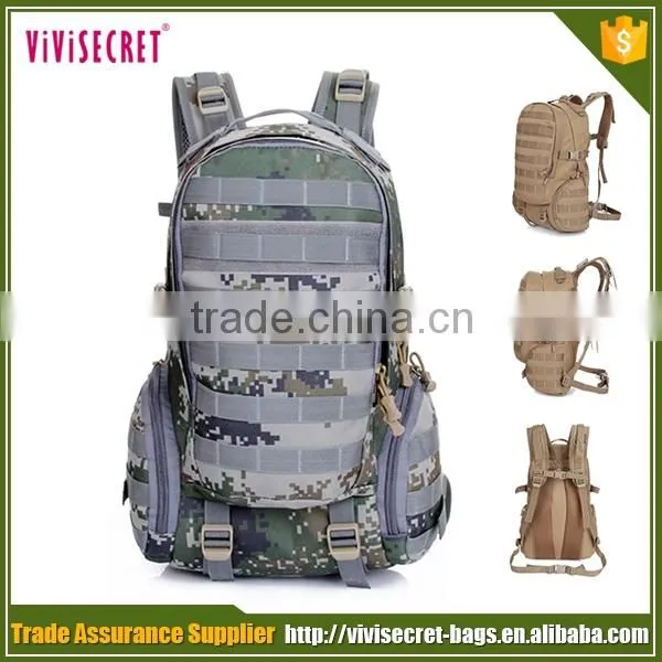 Military Style Waterproof Laptop Bag Schoolbag Tactical Swiss Army Backpack photo-3