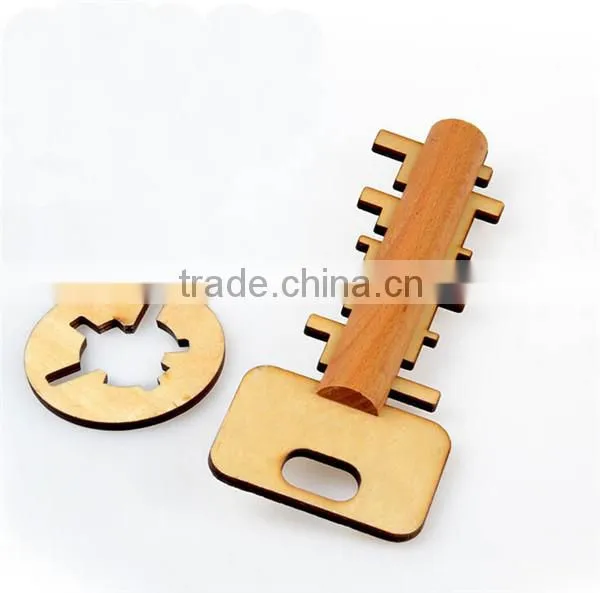 Wooden Adult Toys Brain Teaser Interlock Puzzle Toy photo-2