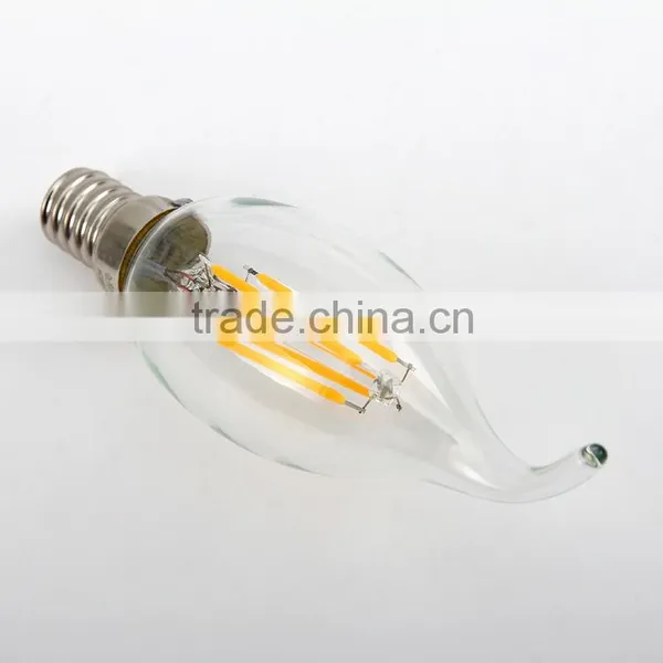 E14 Led 110V/220V Dimmable/Non-dimmable C35 2W 4W Led Filament Bulb Edison Led Candle Light photo-4