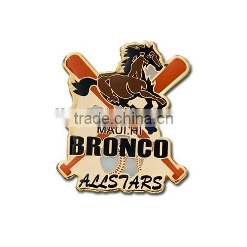 Gold Baseball Trading Pins photo-4