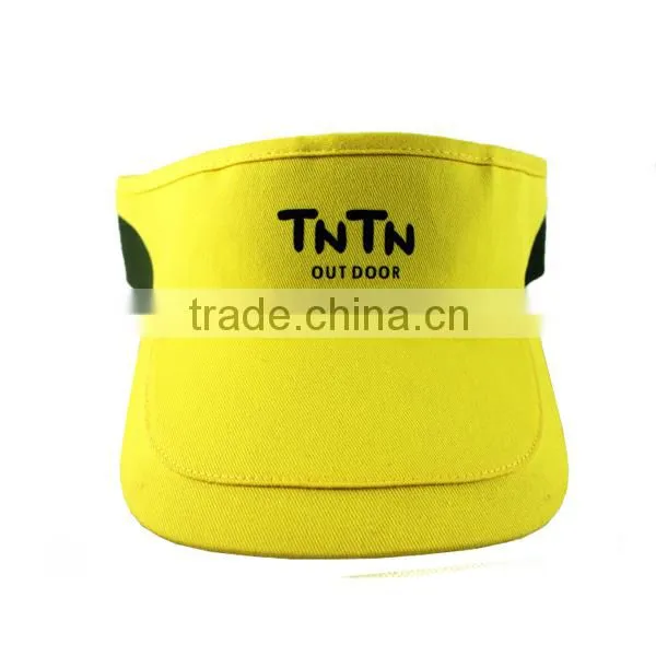 New Cotton Custom Printing Logo Summer Sun Visor Hats Sun Protection Hat photo-2