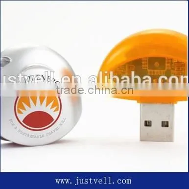 Round Shape Usb 2.0 Driver OEM Acceptable Cheap Platstic Usb Customize Flashdrive photo-6