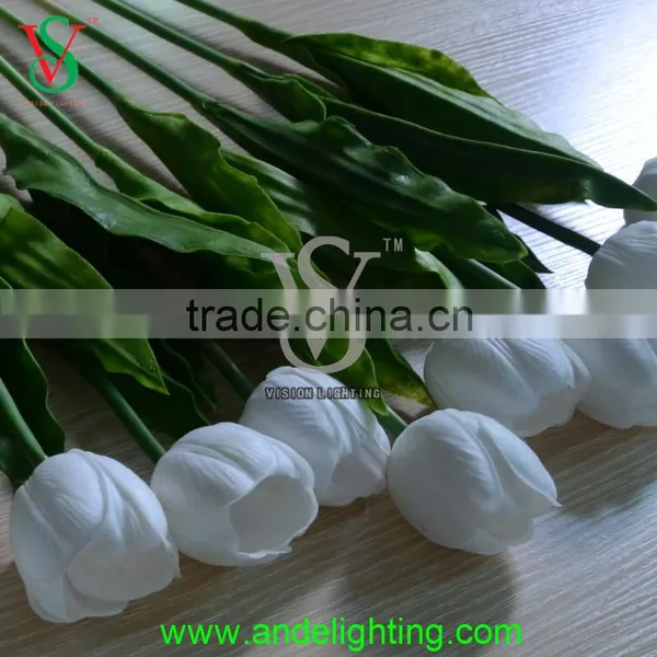 Artificial Plastic Flower Led Garden Lighting photo-4