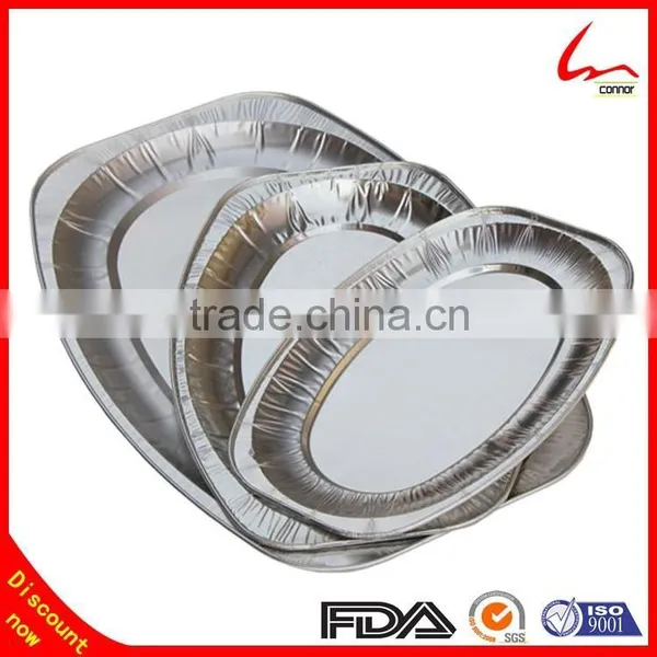Aluminum Foil Oval Small Platter photo-4