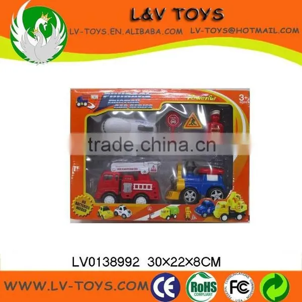 New Friction and Pull Back Car,plastic Toy Plane Toy Set for Sale photo-4