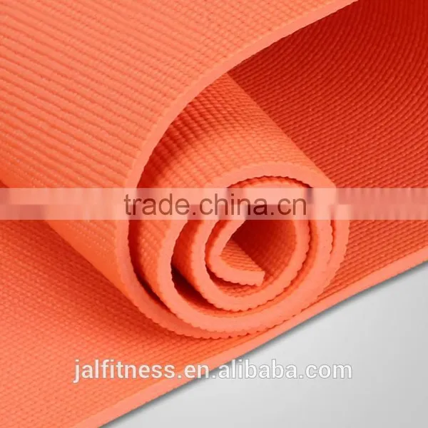 High Quality PVC 8mm Yoga Mat Indoor Fitness Equipments Body Building Pad photo-2