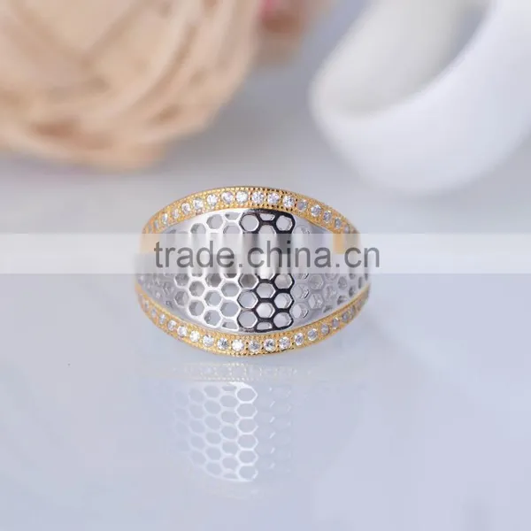 2015 Fashion 925 Sterling Siver Ring Micro Zircon Ring for Men photo-4
