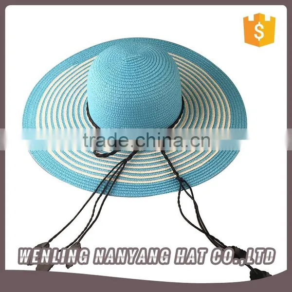 Wholesale Summer Blank Custom Floppy Straw Lady Hat Women Straw Hat for Sale photo-5