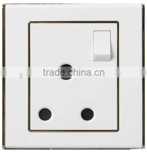 Hot Electric Wall Switch&Socket 1 Gang 2 Way 16A Power Switched Socket