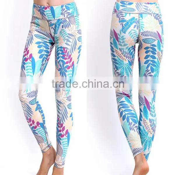 Custom Sublimation Printed Yoga Leggings Wholesale photo-5